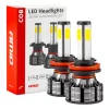 AMiO LED fényszóróizzók COB sorozat H8/H9/H11 (02845)