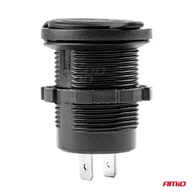 AMiO vízálló telefontöltő 2xUSB 12/24V MOD-03 (02853)