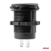 AMiO vízálló telefontöltő USB+USB-C 12/24V MOD-08 (02858)