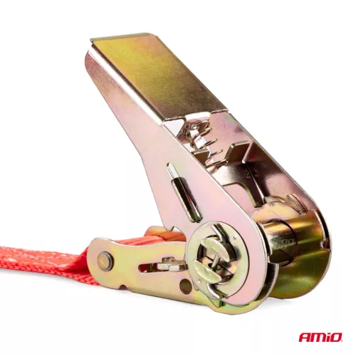 AMiO racsnis rakományrögzítő heveder 500kg 25mm 5m BELT-07 (02875)