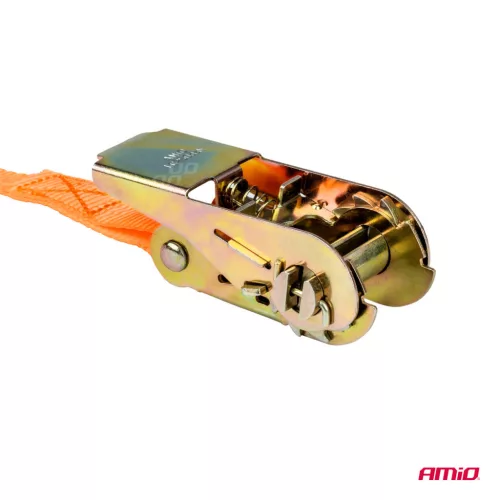 AMiO racsnis rakományrögzítő heveder 500kg 25mm 5m BELT-07 (02875)