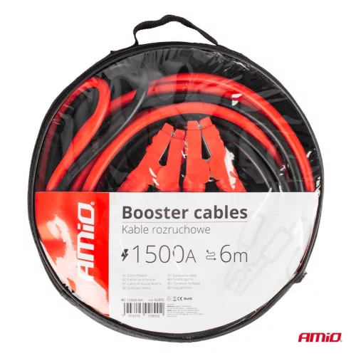 AMiO indítókábel 1500A - 6m (02890)