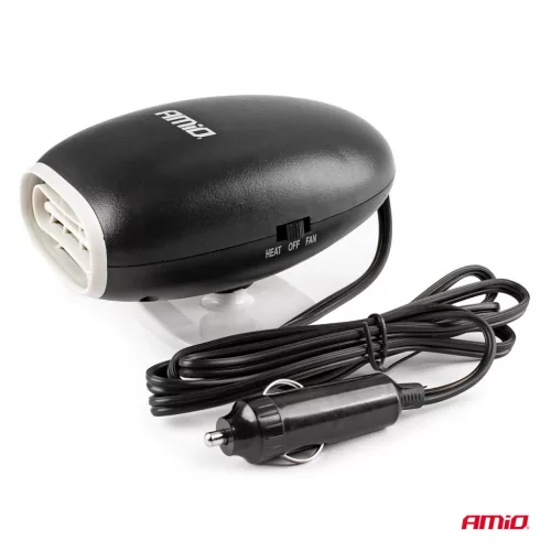 AMiO autós fűtőventilátor és páramentesítő -12V 150W (02900)