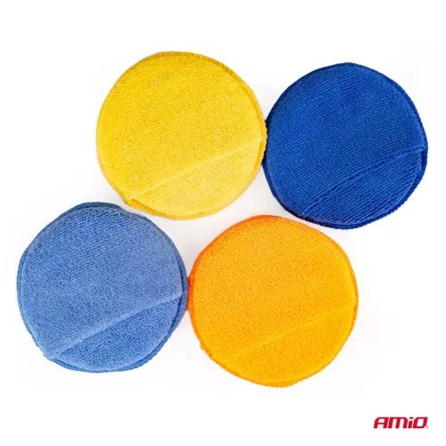 AMiO mikroszálas polírozószivacsok 4x125 mm (02905)