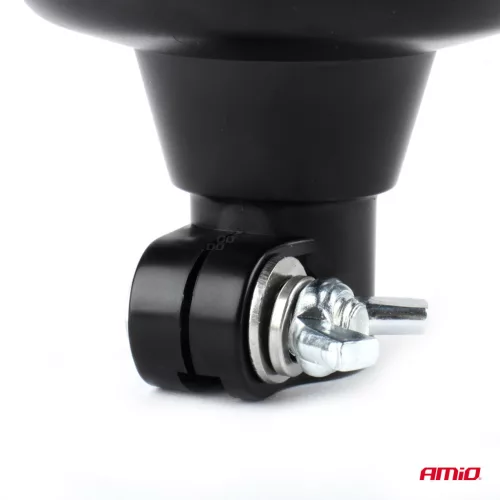 AMiO LED-es figyelmeztető lámpa 18 LED R65 R10 12V 24V W21p (02922)