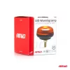 AMiO LED-es figyelmeztető lámpa R65 R10 12V 24V W21sb (02923)