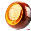 AMiO LED-es figyelmeztető lámpa R65 R10 12V 24V W21sb (02923)