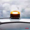 AMiO figyelmeztető lámpa W21ml mágneses / 3 rögzítőcsavar R65 R10 18LED 12/24V IP56 (02924)