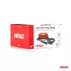 AMiO LED-es figyelmeztető lámpa W21m mágneses / 3 csavarok R65 R10 18LED 12/24V IP56 (02925)