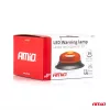 AMiO LED-es figyelmeztető lámpa R65 R10 12V 24V W213bl (02927)