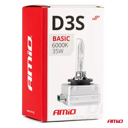 AMiO Xenonizzó D3S 35W 6000K BASIC (02948)