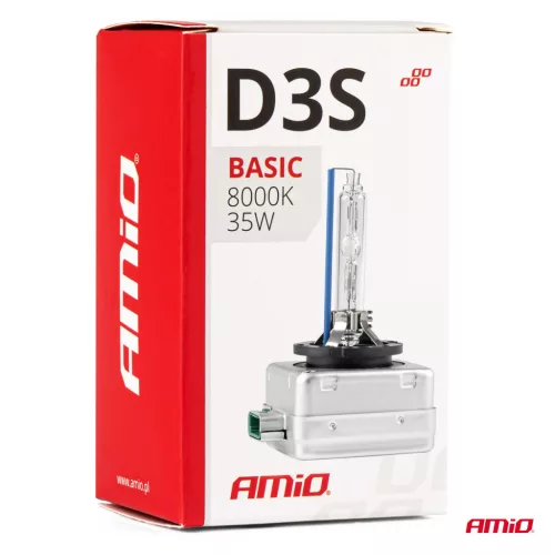 AMiO Xenonizzó D3S 35W 8000K BASIC (02949)