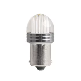   AMiO LED fény izzó STANDARD P21W 9SMD 12V tiszta fehér (100 db) (02954)
