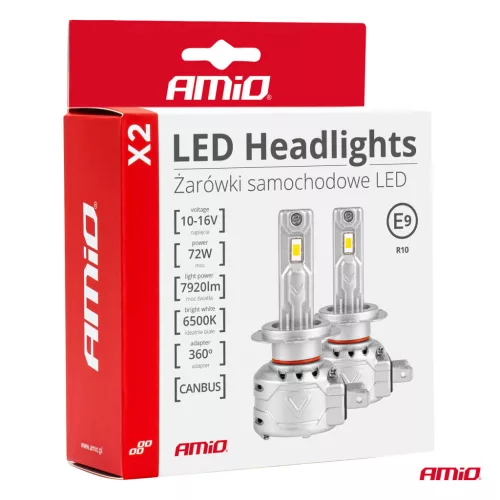 AMiO LED fényszóróizzók X2 sorozat H3 (02971)
