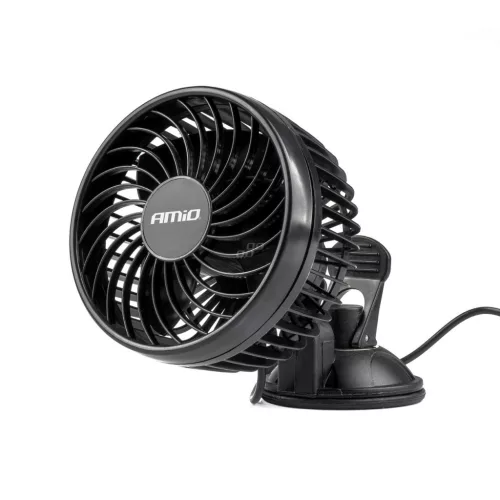 AMiO autós ventilátor – tapadókorong 4,5" 24V (03002)