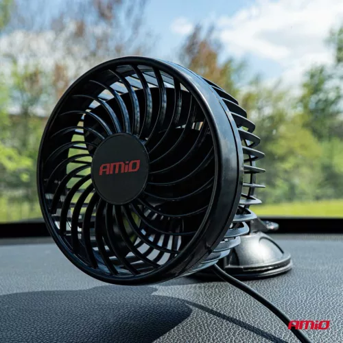 AMiO autós ventilátor – tapadókorong 6" 12V (03003)