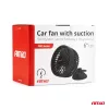 AMiO autós ventilátor – tapadókorong 6" 12V (03003)