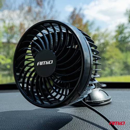 AMiO autós ventilátor – tapadókorong 6" 24V (03004)