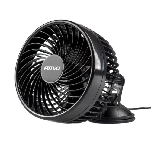 AMiO autós ventilátor – tapadókorong 6" 24V (03004)