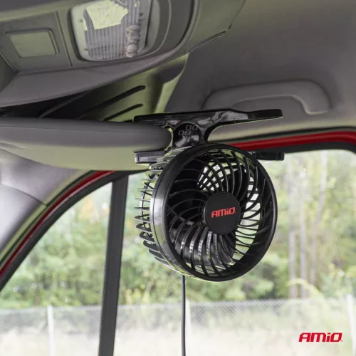 AMiO csíptethető autós ventilátor 4,5" 12V (03005)