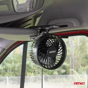 AMiO csíptethető autós ventilátor 4,5" 24V (03006)