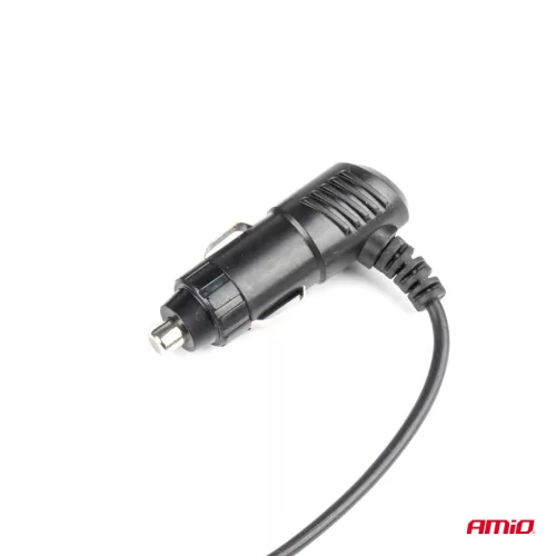 AMiO autós ventilátor – fejtámla – USB töltő 2x4" 12V (03009)