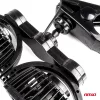 AMiO csíptethető autós ventilátor 2x4" 12V (03012)