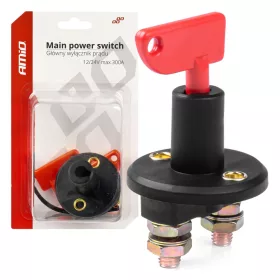   AMiO akkumulátor-főkapcsoló 12/24V max. 150A, csúcsáram 300A (03023)