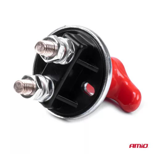 AMiO akkumulátor-főkapcsoló 12/24V max. 200A csúcsáram 500A (03024)