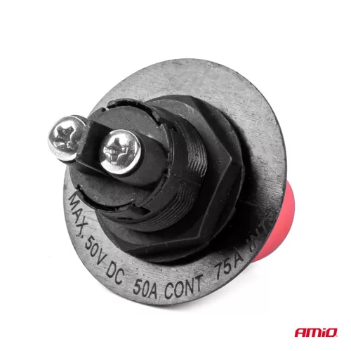 AMiO akkumulátor-főkapcsoló 12/32V max. 50A csúcsáram 300A (03025)