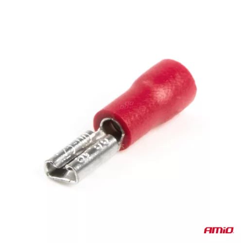 AMiO lapos kábelsaruk 3.8mm 0.5-1.5mm2 10A 10 db (03060)