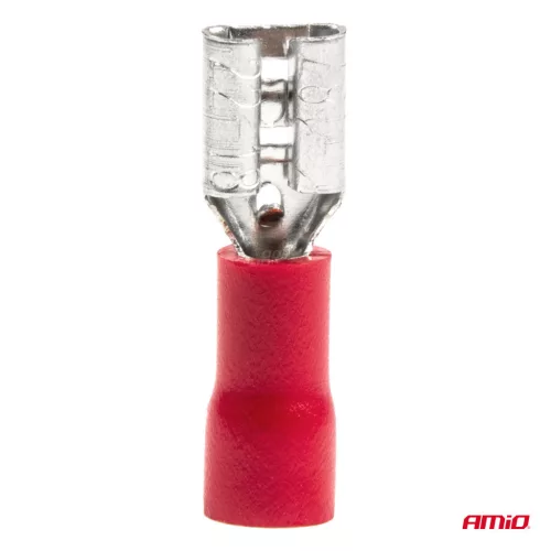 AMiO lapos kábelsaruk 5.6mm 0.5-1.5mm2 10A 10 db (03061)