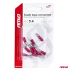 AMiO lapos kábelsaruk 5.6mm 0.5-1.5mm2 10A 10 db (03061)