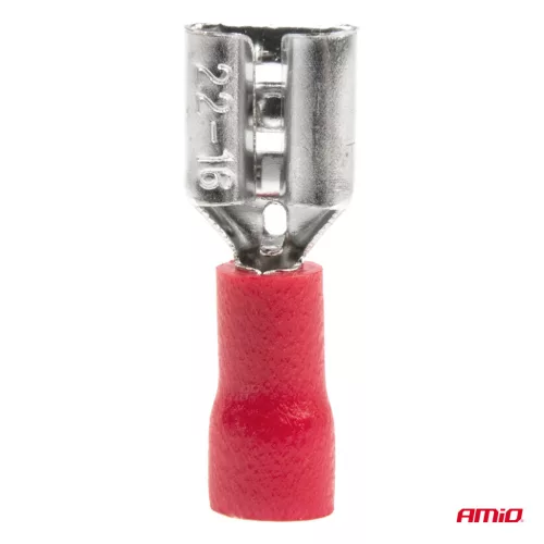 AMiO lapos kábelsaruk 7.4mm 0.5-1.5mm2 10A 10 db (03062)