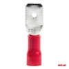 AMiO lapos kábelsaruk 6.3mm 0.5-1.5mm2 10A 10 db (03066)
