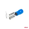 AMiO lapos kábelsaruk 7.4/6.3mm 1.5-2.5mm2 15A 10 db (03069)