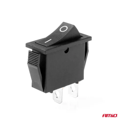 AMiO téglalap alakú kapcsoló 12V 20A ON/OFF (03081)