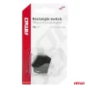 AMiO téglalap alakú kapcsoló 12V 20A ON/OFF (03081)