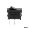 AMiO téglalap alakú kapcsoló 12V 20A ON/OFF (03082)
