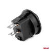 AMiO kerek kapcsoló 12V 20A ON/OFF (03083)