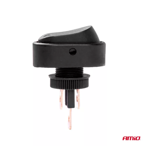 AMiO elliptikus kapcsoló – zöld fény 12/24V max. 30A ON/OFF (03087)