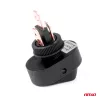 AMiO elliptikus kapcsoló – zöld fény 12/24V max. 30A ON/OFF (03087)