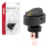 AMiO elliptikus kapcsoló – sárga fény 12/24V max. 30A ON/OFF (03088)