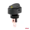 AMiO elliptikus kapcsoló – sárga fény 12/24V max. 30A ON/OFF (03088)