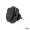 AMiO elliptikus kapcsoló – piros fény 12/24V max.30A ON/OFF (03089)