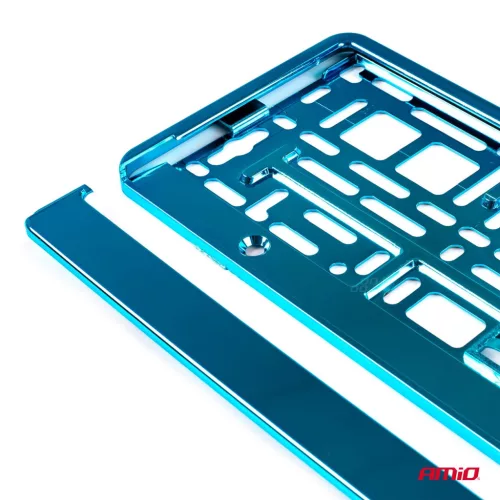 AMiO rendszámtáblakeret - Turquoise metál (03177)