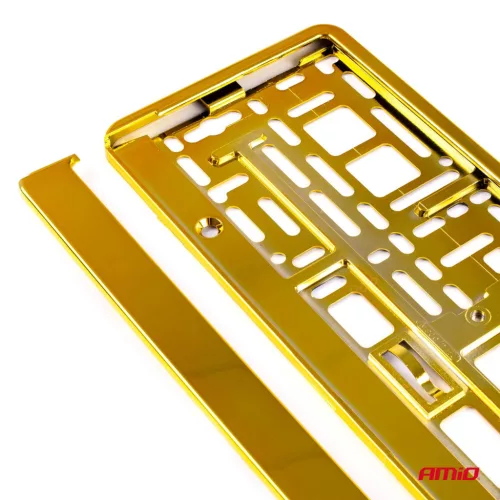 AMiO rendszámtáblakeret - GOLD metál (03179)