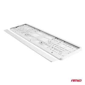AMiO rendszámtáblakeret - fehér (03180)