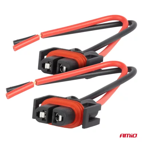 AMiO kerámia izzófoglalatok 2 db H8/H9/H11 (03182)