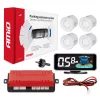 AMiO parkolást segítő rendszer LED-GRAF 3D 4 érzékelő fehér (03188)